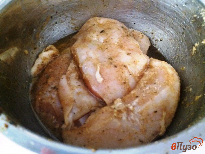 Фото приготовление рецепта: Запеченное куриное филе с кабачком и отварным молодым картофелем шаг №1