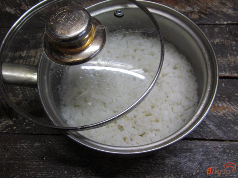 Фото приготовление рецепта: Жареный рис с тыквой и кукурузой шаг №1