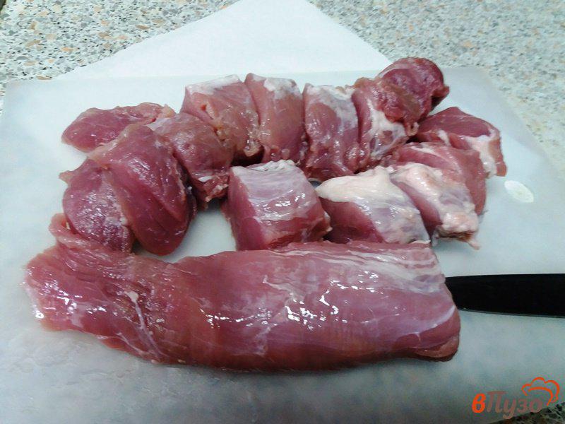 Фото приготовление рецепта: Шашлык из свиной вырезки шаг №2