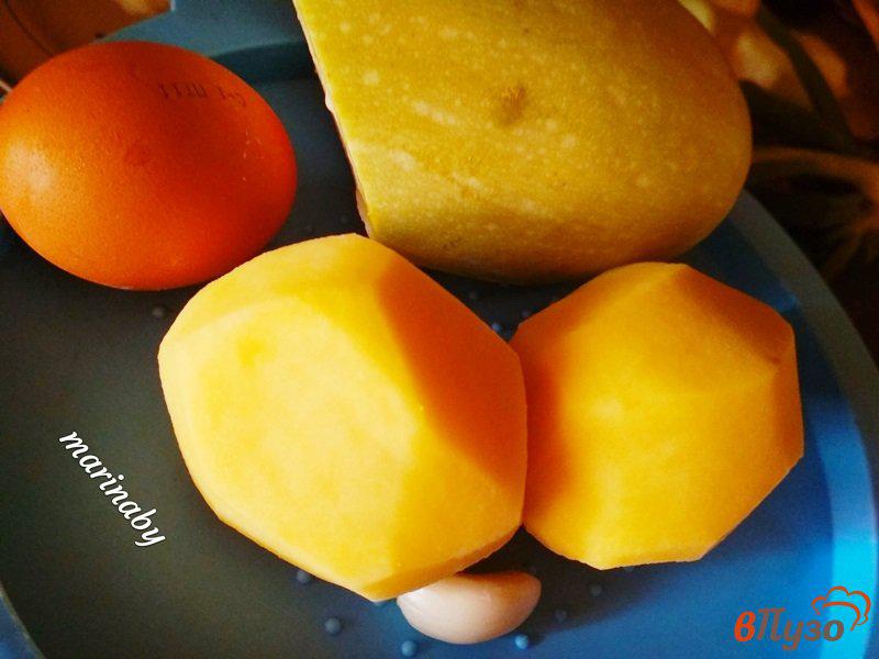 Фото приготовление рецепта: Кабачково-картофельные оладьи шаг №1