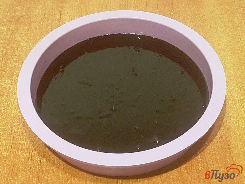 Фото приготовление рецепта: Пирог из черного шоколада шаг №8