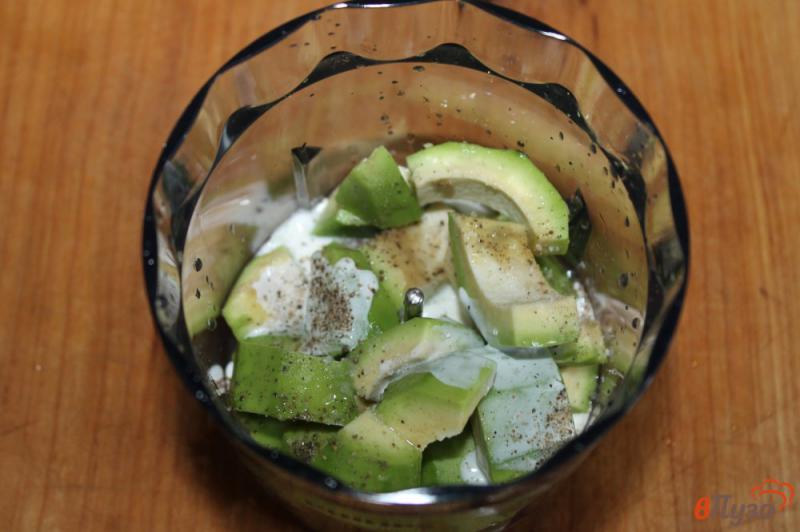 Фото приготовление рецепта: Крем из авокадо шаг №3