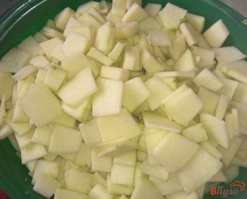 Фото приготовление рецепта: Салат из кабачков на зиму шаг №1