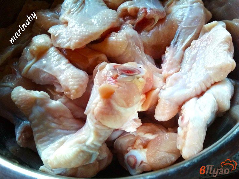 Фото приготовление рецепта: Куриные крылья гриль шаг №1