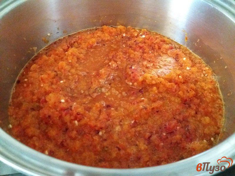 Фото приготовление рецепта: Чатни  (индийский соус) из перцев шаг №4