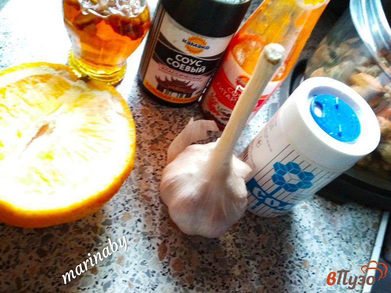 Фото приготовление рецепта: Мидии в апельсиновом маринаде шаг №2