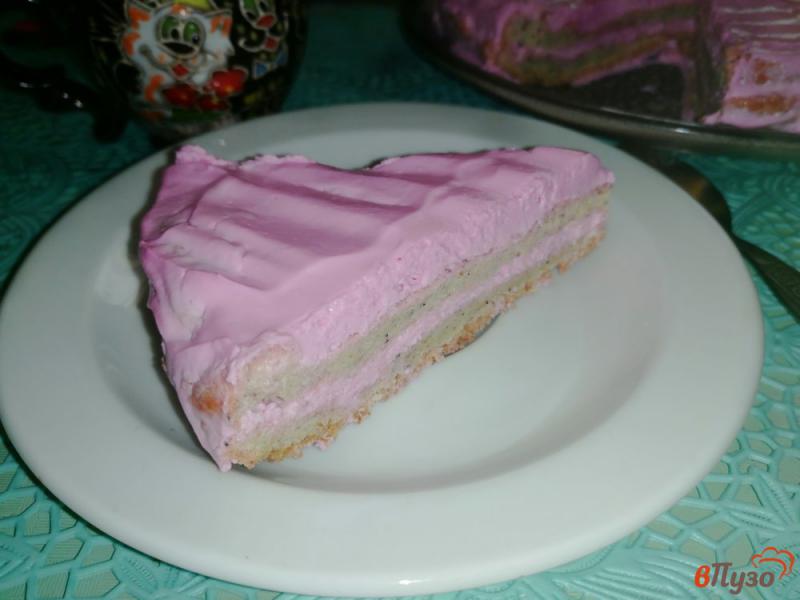 Фото приготовление рецепта: Низкокалорийный торт без сахара и муки шаг №15