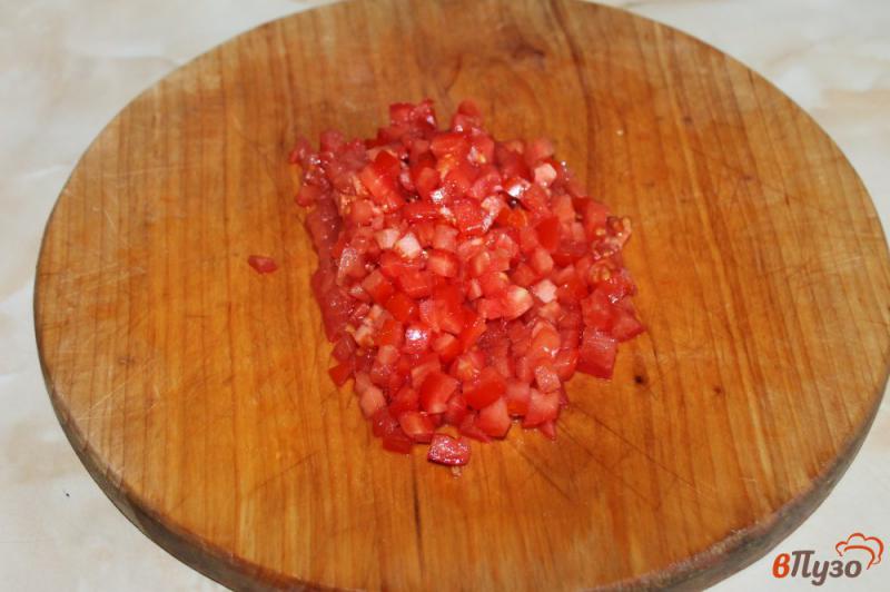 Фото приготовление рецепта: Чиабатта с томатно  - чесночной начинкой шаг №2