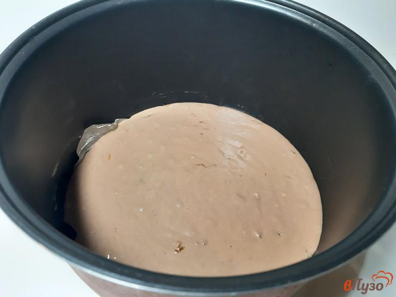 Фото приготовление рецепта: Кекс тыквенный с какао в мультиварке шаг №10