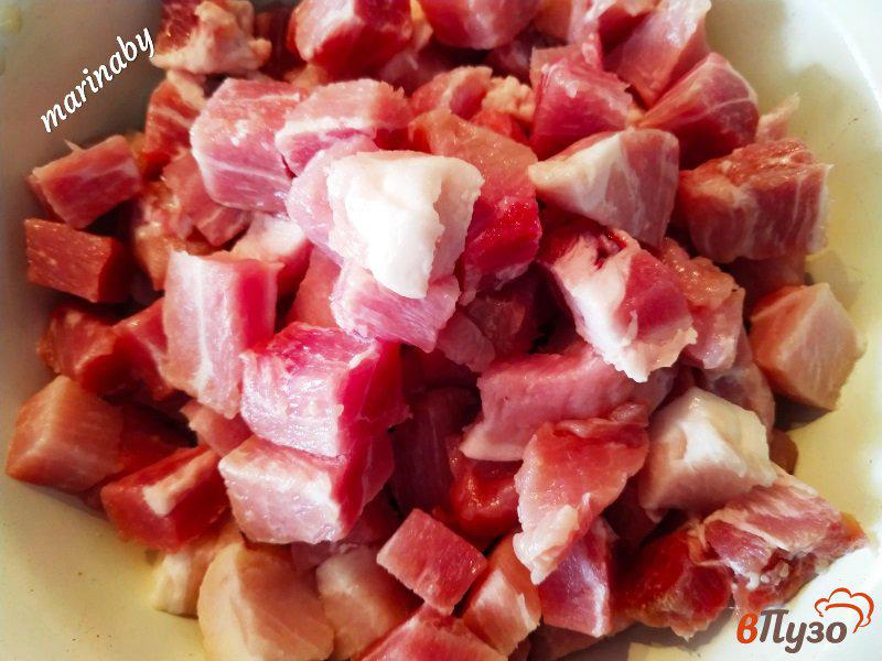 Фото приготовление рецепта: Свинина по-китайски в кисло-сладком соусе шаг №1