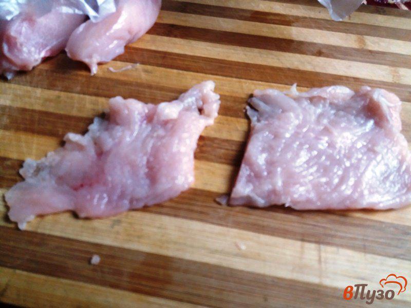 Фото приготовление рецепта: Куриные отбивные в чесночном маринаде шаг №2