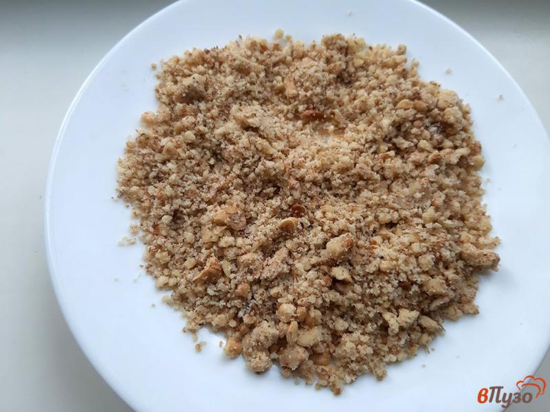 Фото приготовление рецепта: Печенье песочное с орехами шаг №8
