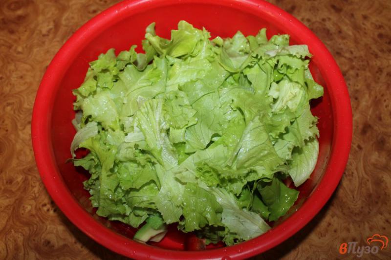 Фото приготовление рецепта: Фреш салат из авокадо шаг №4