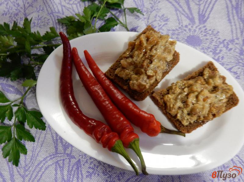 Фото приготовление рецепта: Закуска из баклажанов в сметане шаг №12