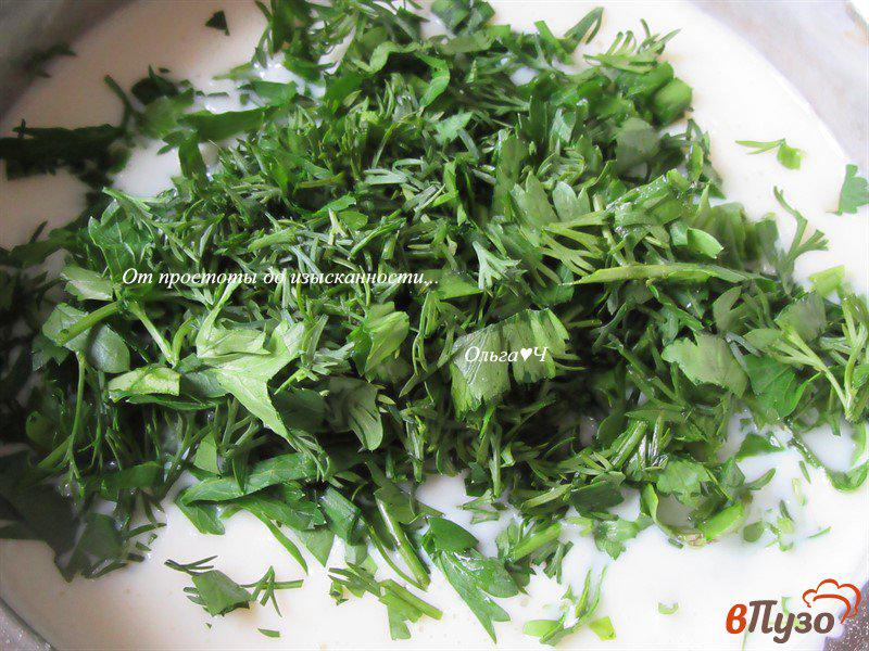 Фото приготовление рецепта: Лазанья с зеленым бешамель «Весна» шаг №4