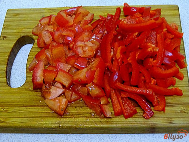 Фото приготовление рецепта: Куриные желудки с овощами шаг №5
