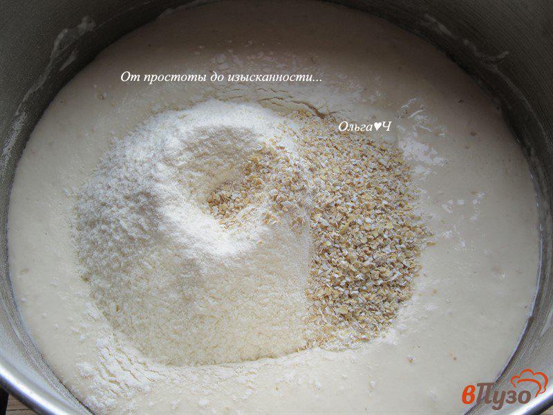 Фото приготовление рецепта: Ржано-пшеничный хлеб с солодом шаг №3