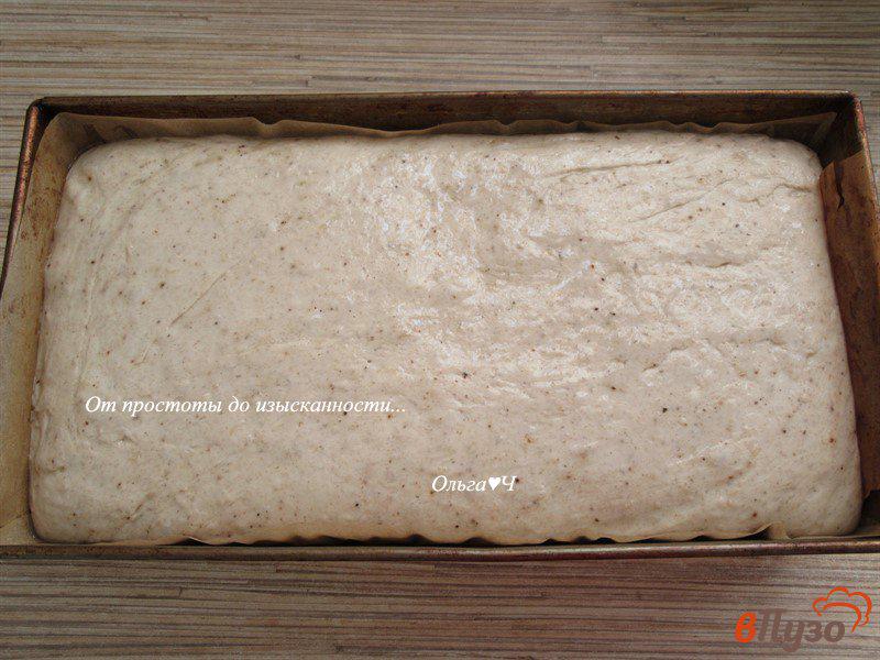 Фото приготовление рецепта: Ржано-пшеничный хлеб с солодом шаг №6