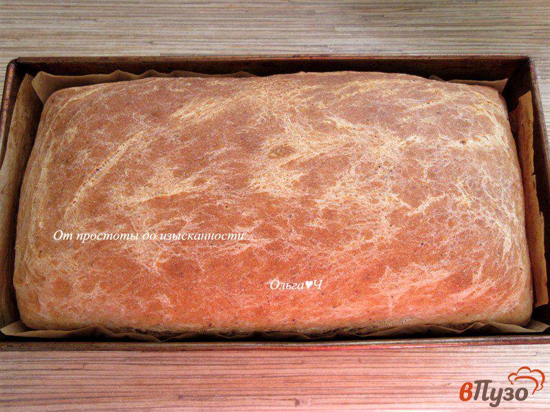 Фото приготовление рецепта: Ржано-пшеничный хлеб с солодом шаг №7
