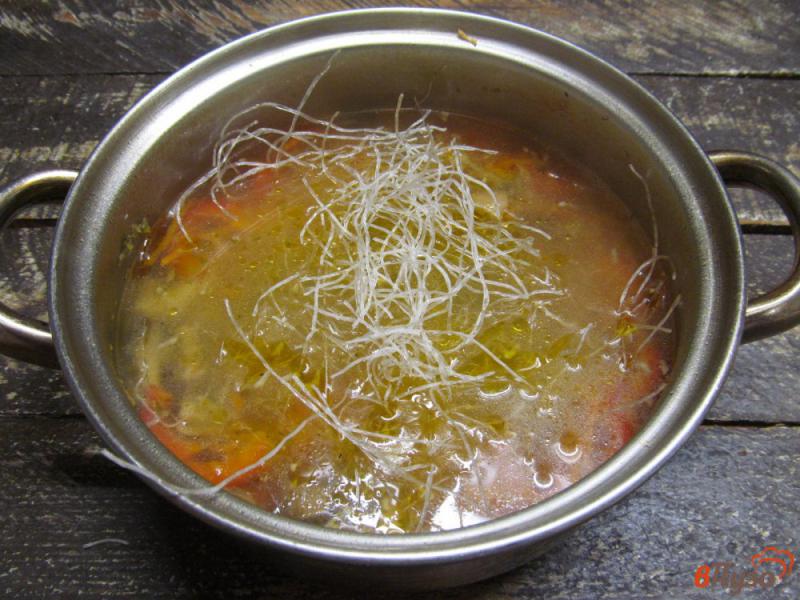 Фото приготовление рецепта: Тайский кокосовый суп шаг №7