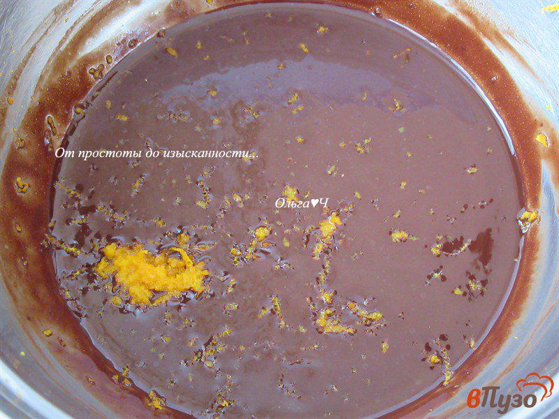 Фото приготовление рецепта: Апельсиновый шоколад с мятным сиропом шаг №2