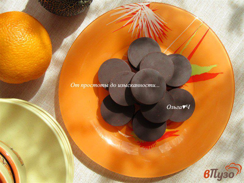 Фото приготовление рецепта: Апельсиновый шоколад с мятным сиропом шаг №4