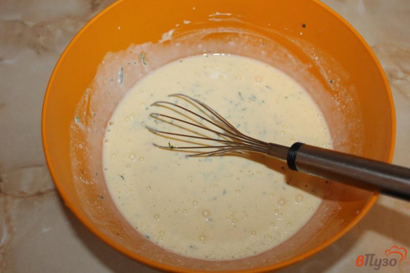 Фото приготовление рецепта: Картофельная запеканка с фаршем и грибами шаг №6