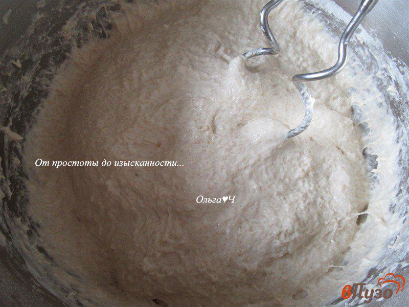 Фото приготовление рецепта: Пшенично-полбяной хлеб шаг №5