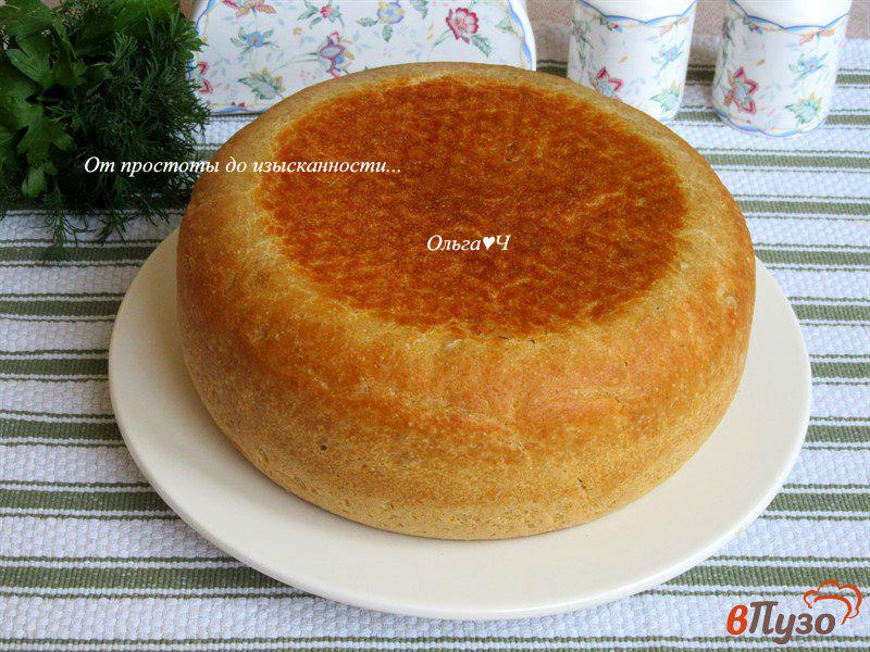 Фото приготовление рецепта: Пшенично-полбяной хлеб шаг №9