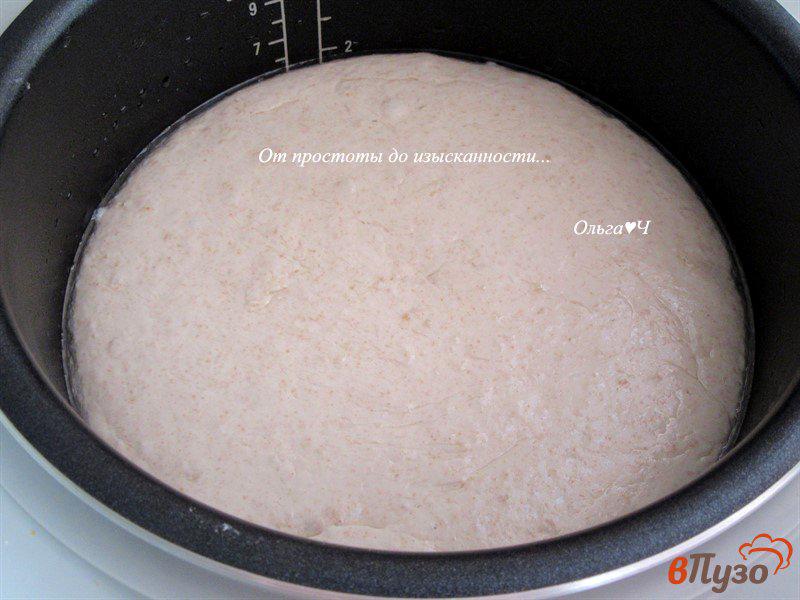 Фото приготовление рецепта: Пшенично-полбяной хлеб шаг №7
