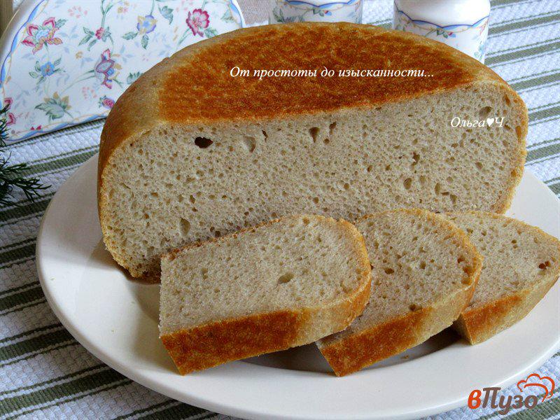 Фото приготовление рецепта: Пшенично-полбяной хлеб шаг №10