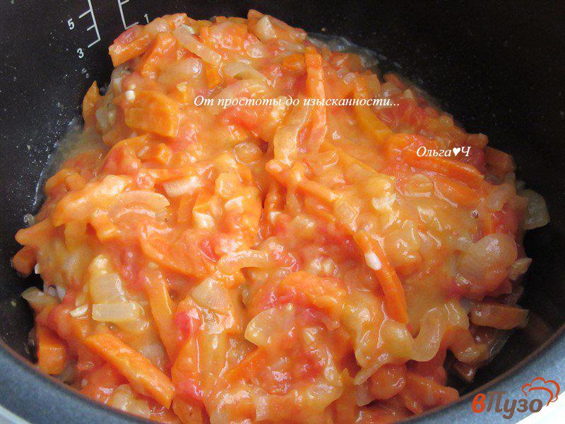 Фото приготовление рецепта: Плакия или Курица в овощном соусе по-болгарски шаг №7