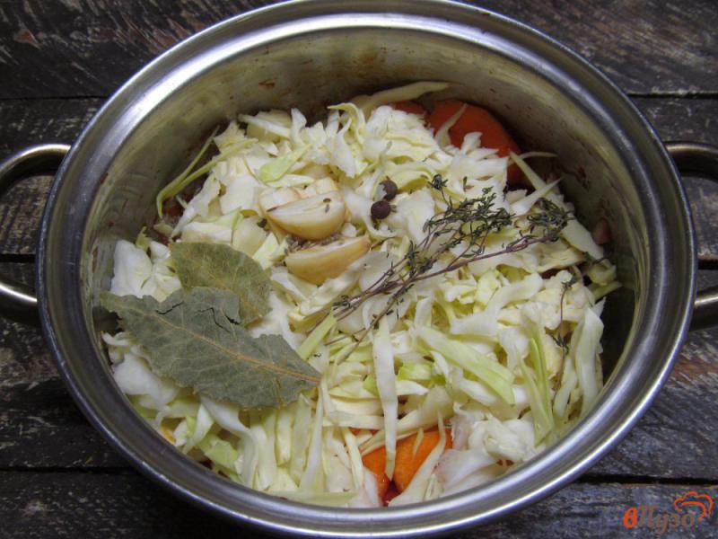 Фото приготовление рецепта: Вегетарианский томатный суп шаг №4