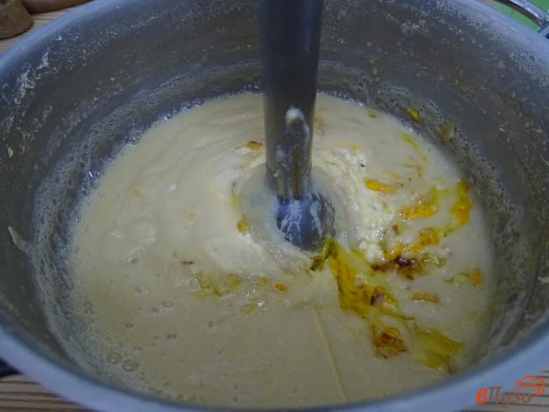 Фото приготовление рецепта: Диетический суп пюре с говяжьими фрикадельками шаг №8