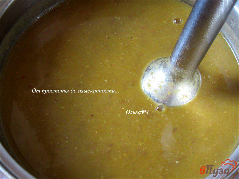 Фото приготовление рецепта: Палестинский суп из чечевицы и тыквы шаг №5