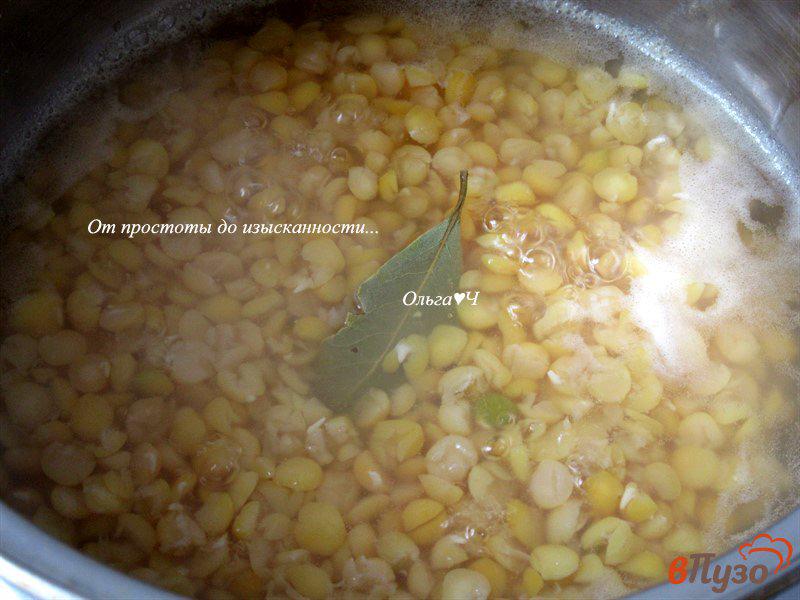 Фото приготовление рецепта: Овощное рагу из тыквы с горохом шаг №1