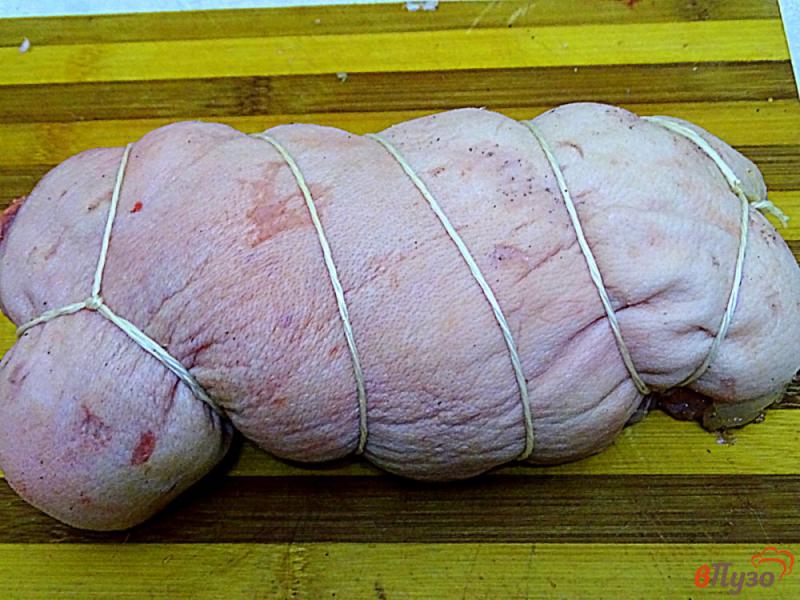 Фото приготовление рецепта: Буженина из свиной рульки шаг №9