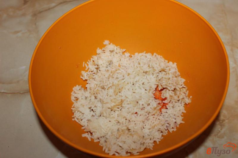 Фото приготовление рецепта: Тефтели из куриного мяса в томатном соусе шаг №4