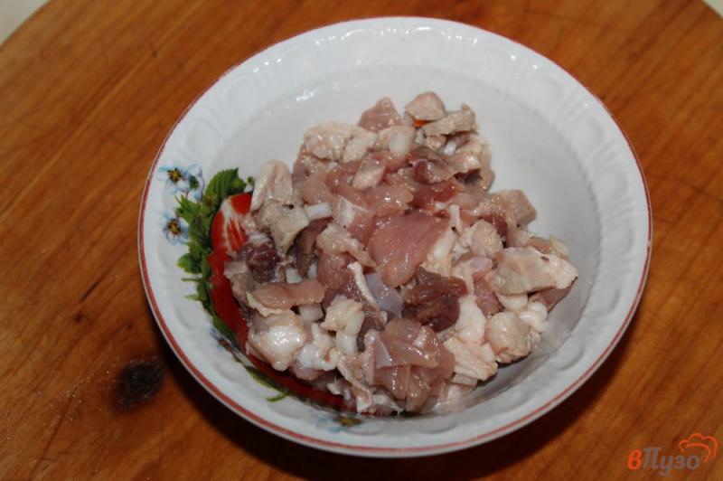 Фото приготовление рецепта: Суп со свининой и горошком шаг №1