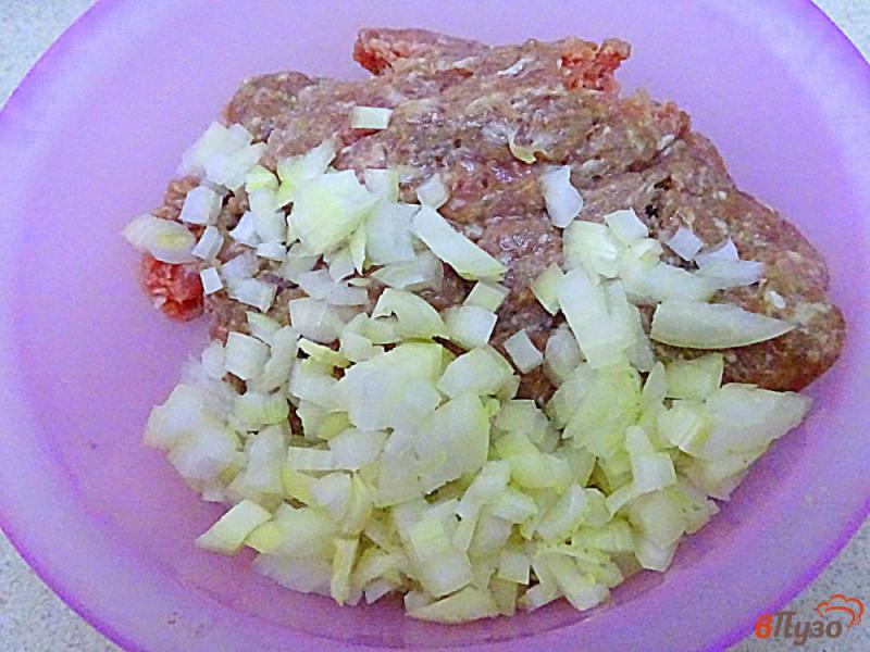 Фото приготовление рецепта: Фрикадельки в луково-чесночным соусом шаг №3