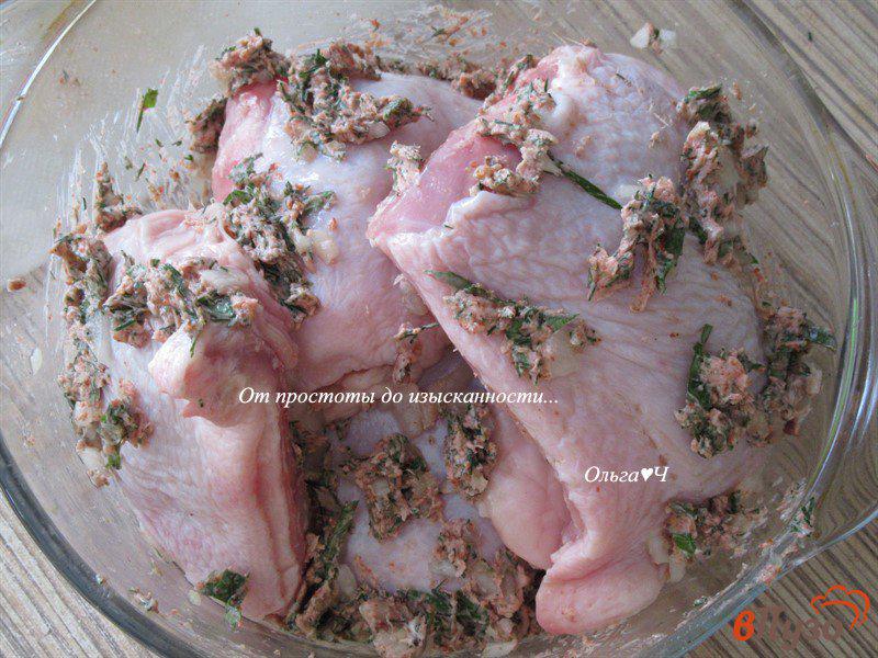 Фото приготовление рецепта: Жареная курица из Марракеша шаг №2