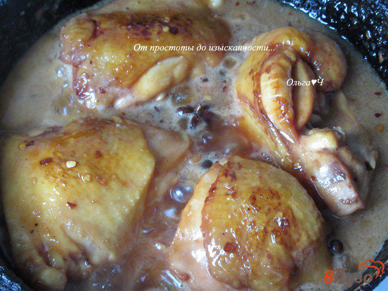 Фото приготовление рецепта: Курица с бадьяном по-китайски шаг №4
