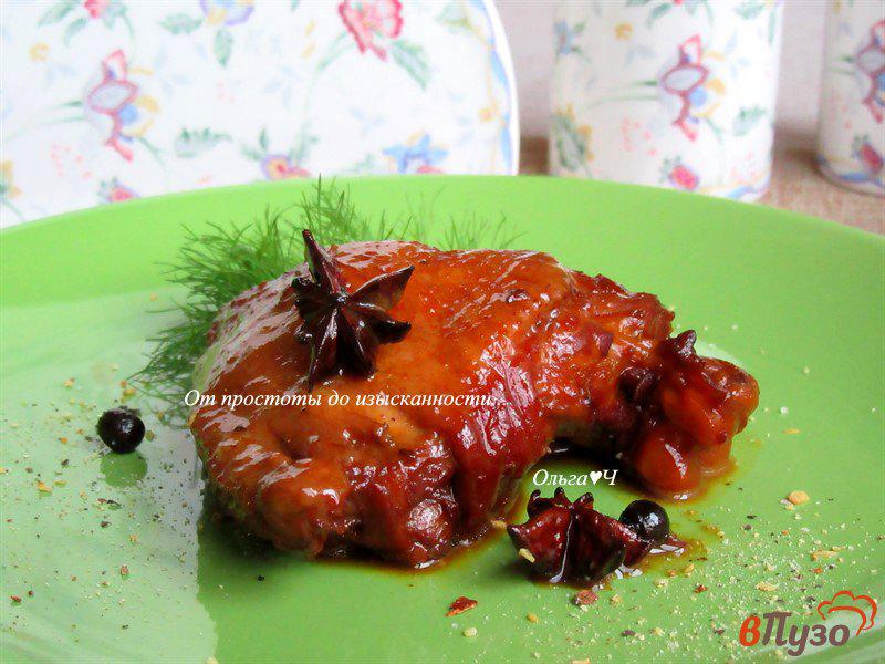 Фото приготовление рецепта: Курица с бадьяном по-китайски шаг №7