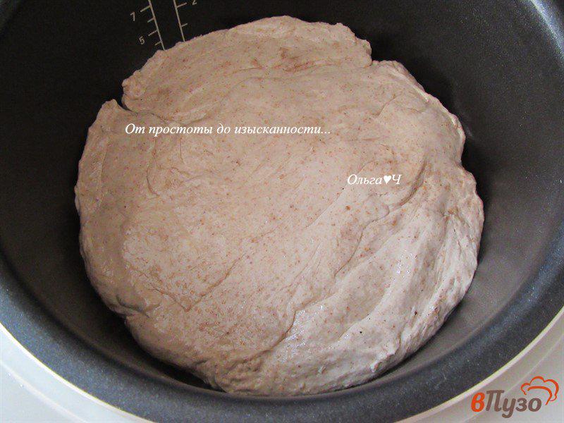 Фото приготовление рецепта: Хлеб с льняной мукой и тмином шаг №5