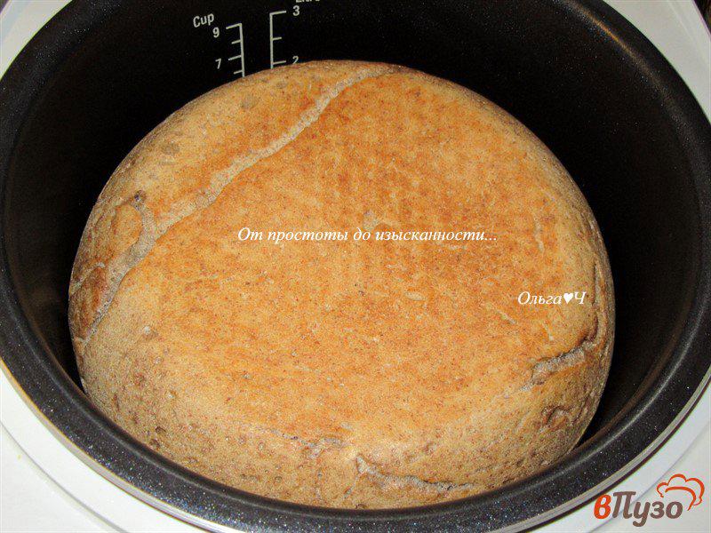 Фото приготовление рецепта: Хлеб с льняной мукой и тмином шаг №6