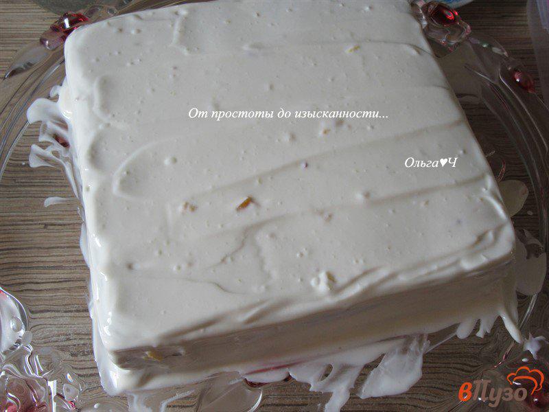 Фото приготовление рецепта: Торт из печенья «Для мамы» шаг №5