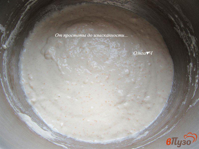 Фото приготовление рецепта: Цельнозерновой хлеб с семечками подсолнечника шаг №2