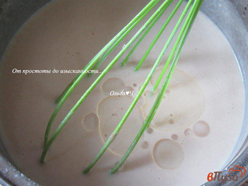 Фото приготовление рецепта: Гречневые блинчики на топленом масле шаг №6