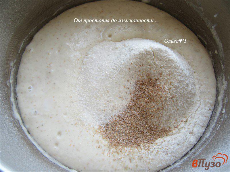 Фото приготовление рецепта: Овсяный хлеб на молоке шаг №3