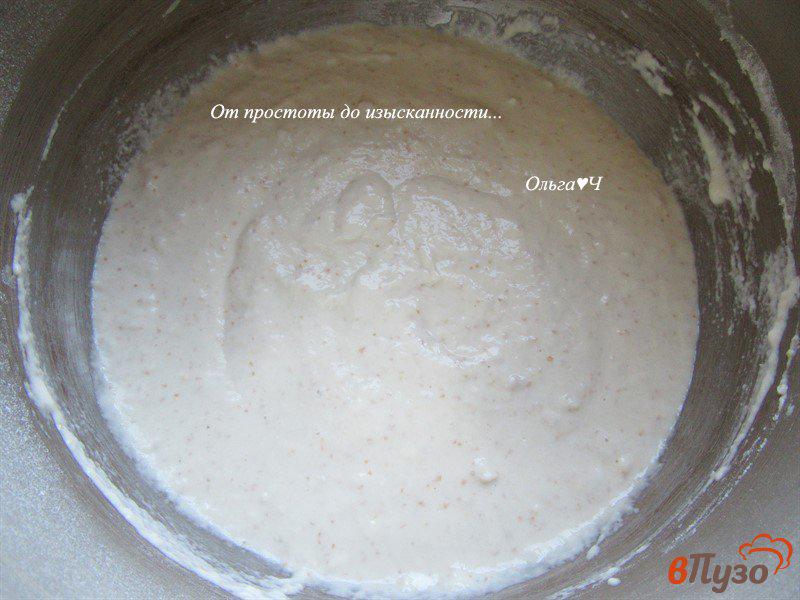 Фото приготовление рецепта: Овсяный хлеб на молоке шаг №2
